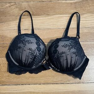 Victoria's Secret Black Lace Bra